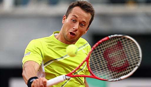 Phillip Kohlschreiber trifft in seinbem Auftaktmatch auf den Niederländer Igor Sijsling