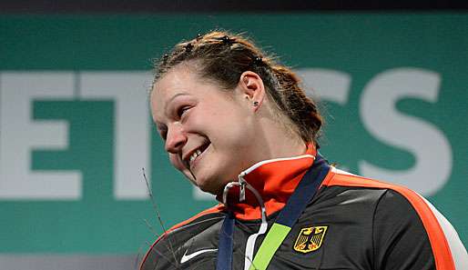 Christina Schwanitz zeigte beim Werfermeeting in Halle erneut ihre starke Form