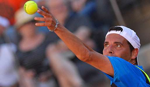 Albert Montanes gewann in Nizza mit Gael Monfils mit 6:0, 7:6 (7:3)