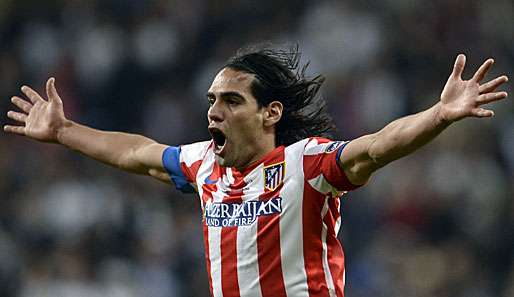 Bei Atletico Madrid reifte Radamel Falcao zu einem der besten Stürmer der Welt