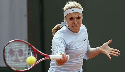Sabine Lisicki steht nach dem Sieg im Auftaktmatch bereits in Runde 2