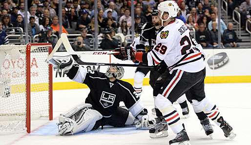 Unglaublich! Dieser Reflex von Jonathan Quick rettet den Kings-Sieg gegen die Blackhawks