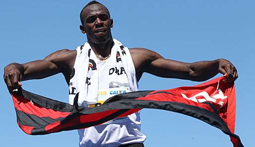 Usain Bolt ist nach seiner Oberschenkelverletzung wieder fit und gibt sich angriffslustig
