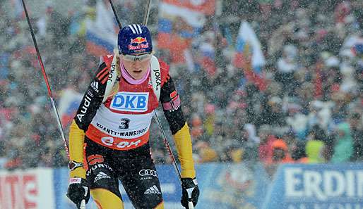 Im Mai verletzte sich Biathletin Miriam Gössner bei einem Radunfall in Norwegen