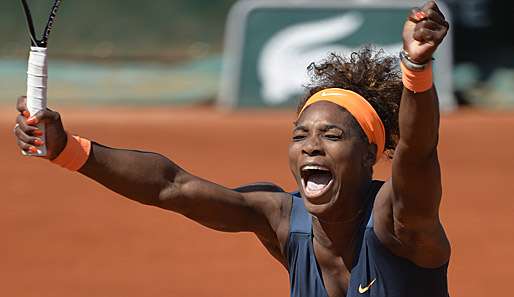 Serena Williams hat die French Open 2013 für sich entschieden