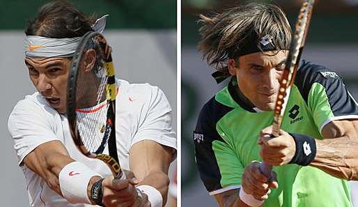Rafael Nadal und David Ferrer sind die Hauptdarsteller des vierten spanischen Final-Duells in Paris 