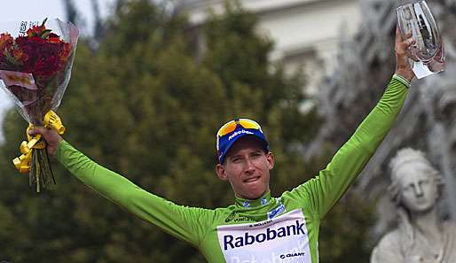 Bauke Mollema gewann die erste Berg-Etappe der Tour de Suisse