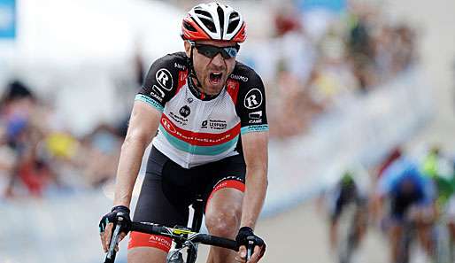 Der 41-jährige Jens Voigt ist bei der 4. Etappe knapp an einer Sensation vorbeigeschrammt