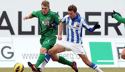 Tom Weilandt (r.) wechselt von der Ostsee nach Franken zur Spielvereinigung