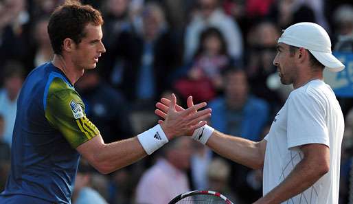 Benjamin Becker schlug sich gegen Andy Murray ordentlich, zog aber den Kürzeren 