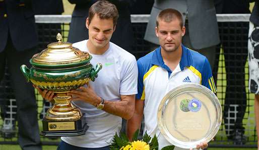Roger Federer verbesserte seine Bilanz gegen Mikhail Youzhny auf 15-0