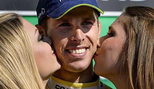 Radprofi Rui Costa vom Team Movistar gewann das abschließende Bergzeitfahren in der Schweiz