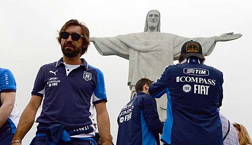 Italiens Andrea Pirlo bestreitet gegen Mexiko das 100. Länderspiel für die Squadra Azzurra