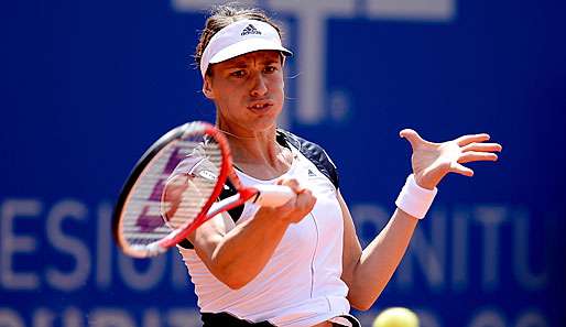 Andrea Petkovic zeigte sich beim Turnier in Nürnberg in einer sehr guten Verfassung