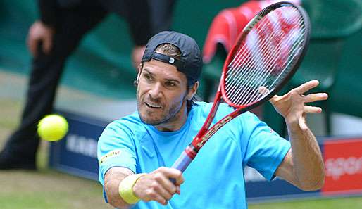 Auch in Halle spielte Tommy Haas wieder starkes Tennis und kam bis ins Halbfinale