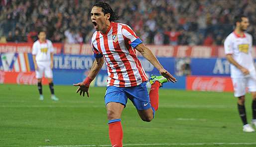 Radamel Falcao hat sich in den letzten Jahren bei Porto und Atletico Madrid einen Namen gemacht