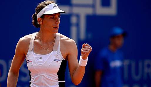 Andrea Petkovic ist nach dem Finaleinzug in Nürnberg wie unter den Top 100