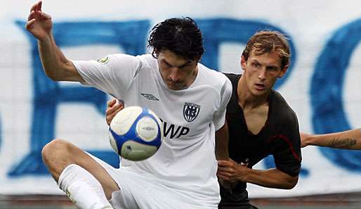 Dominik Stroh-Engel (l.), hier noch im Trikot des SV Babelsberg, wechselt ans Böllenfalltor
