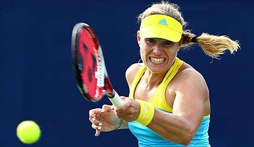 Angelique Kerber ist schon nach der ersten Partie ausgeschieden