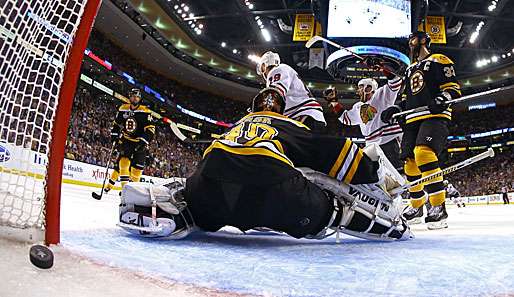 Der entscheidende Moment von Spiel 4: Chicago schlug in Person von Brent Seabrook in der OT zu