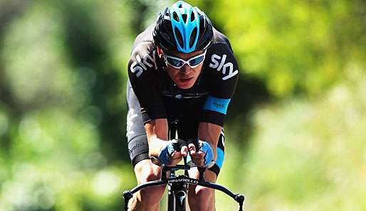 Christopher Froome geht als einer der Favoriten in die diesjährige Tour de France