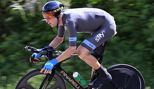 Nach seinem Tour-Sieg hat Bradley Wiggins keinen Druck mehr, die Rundfahrt zu gewinnen