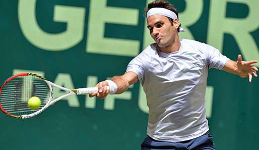 Roger Federer ist einer der großen Favoriten in Wimbledon