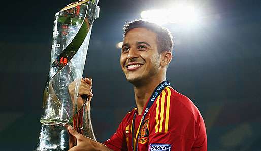 Thiago Alcantara gewann vor kurzem die U-21-EM mit der spanischen Nationalmannschaft