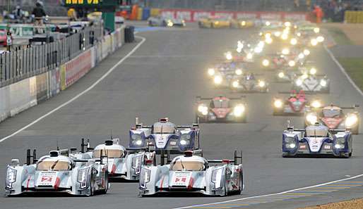 Beim Langstreckenrennen in Le Mans deutet vieles auf einen erneuten Audi-Erfolg hin