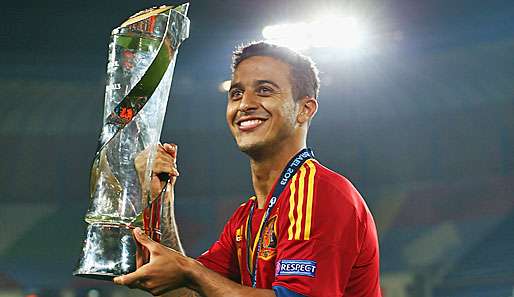 Thiago Alcantara ist vor wenigen Tagen mit Spanien U-21-Europameister geworden