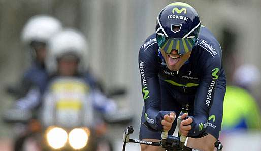Alejandro Valverde ist bei der 100. Tour de France Kapitän des Moviestar-Teams