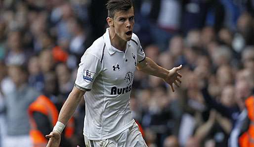 Er verkörpert die perfekte Synthese von Geschwindigkeit und Technik: Tottenhams Gareth Bale 