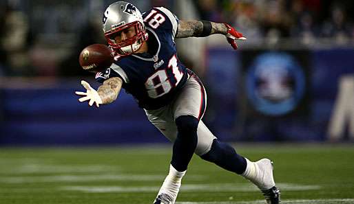 Tight End Aaron Hernandez wurde von den Patriots im Zuge seiner Verhaftung entlassen