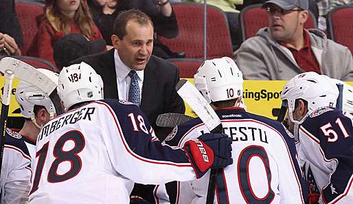 Gibt weiter den Ton an: Todd Richards darf trotz Platz neun weiter Columbus coachen