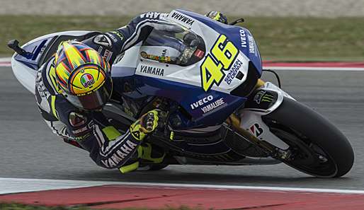 Yamaha-Pilot Valentino Rossi beendet beim Grand Prix von Assen seine Durststrecke