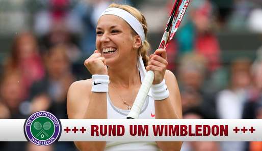 Zum zweiten Mal in ihrer Karriere steht Sabine Lisicki im Halbfinale von Wimbledon