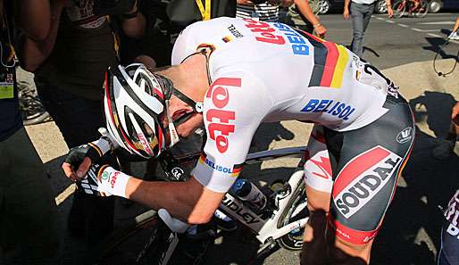 Rückschlag für Andre Greipel und das Team Lotto-Belisol: Kapitän Van den Broeck fällt aus