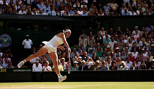 Die krachenden Aufschläge von Lisicki werden nur im Bezahl-Fernsehen zu bestaunen sein