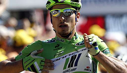 Peter Sagan hat die siebte Etappe der Tour de France für sich entschieden