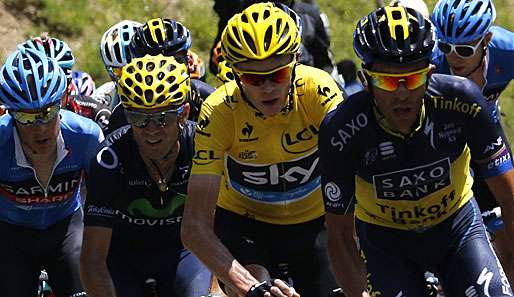 Chris Froome darf das begehrte gelbe Trikot auch nach der neunten Etappe behalten