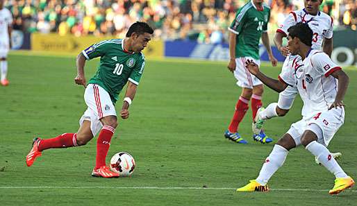 Marco Fabian (l.) erzielte den zwischenzweitlichen Ausgleich gegen Panama