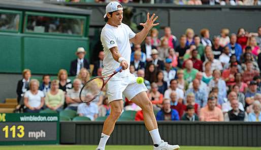 Tommy Haas scheiterte im Achtelfinale von Wimbledon an Finalist Novak Djokovic