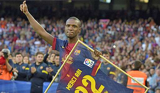 Eric Abidal spielte von 2007 bis 2013 beim FC Barcelona