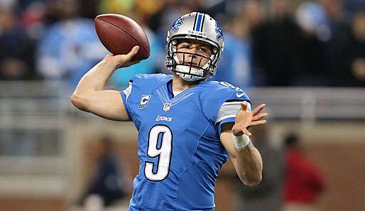 Neuer Vertrag und viel Kohle: Quaterback Matthew Stafford bleibt bei den Detroit Lions