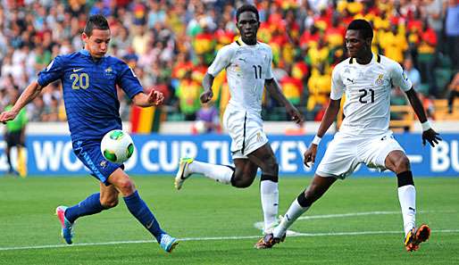 Florian Thauvin (l.) vom OSC Lille ist einer der Newcomer der Saison in Frankreich gewesen