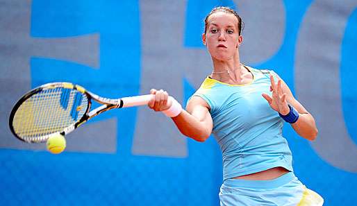 Glatter Sieg für Dinah Pfizenmaier: Mit 6:1 und 6:1 schlug sie Anabel Medina Garrigues