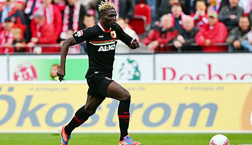 Aristide Bance absolvierte in der letzten Saison 18 Spiele für Augsburg