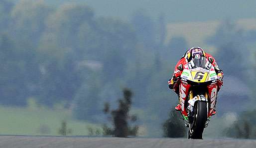 Stefan Bradl endete beim Heim-Grand-Prix auf dem Sachsenring auf Platz 4