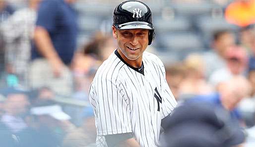 Derek Jeter pausierte seit Oktober 2012 wegen eines Bruchs des linken Sprunggelenks