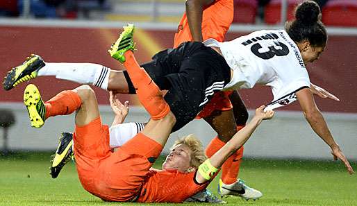 Gegen die Niederlande taten sich die DFB-Mädels schwerer als erwartet